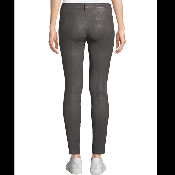 Rag & Bone Leather Skinny Pants - Picture 2 of 8